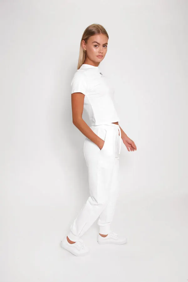 White Classic Sweatpants