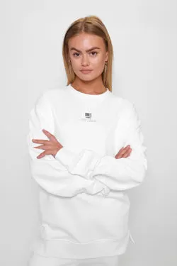 White Classic Sweatshirt