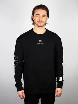 Black 'Definition' Classic Sweatshirt