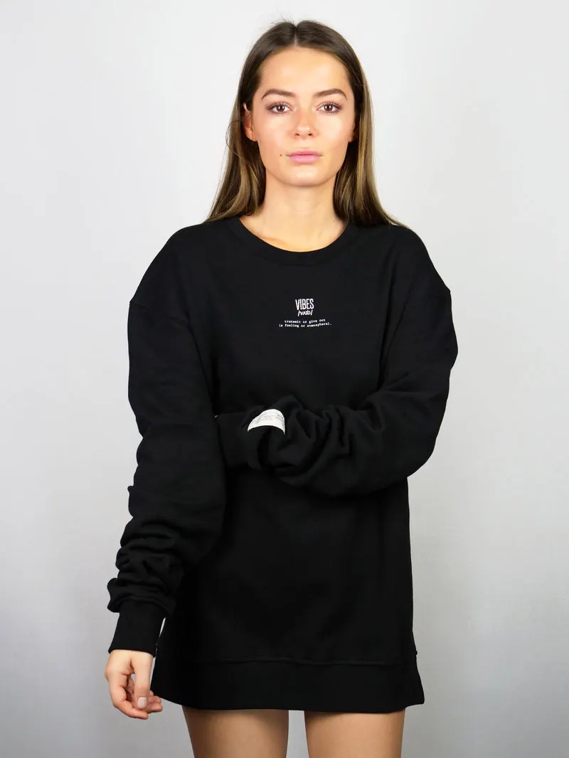 Black Classic Sweatshirt