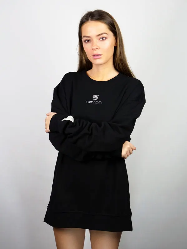 Black Classic Sweatshirt