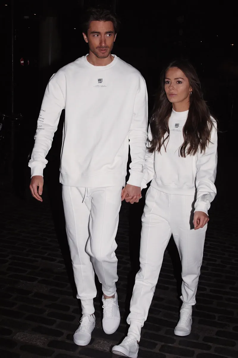 White Classic Sweatpants