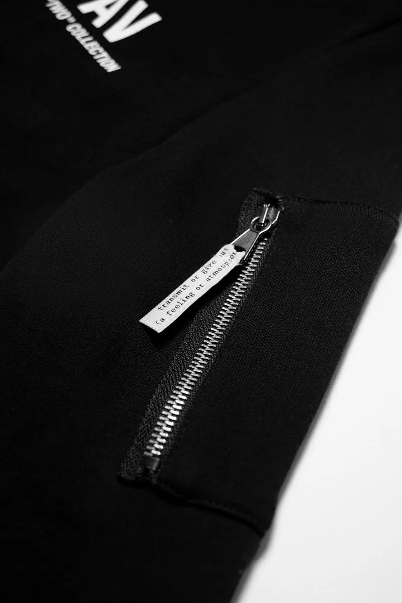 Black Organic Bomber