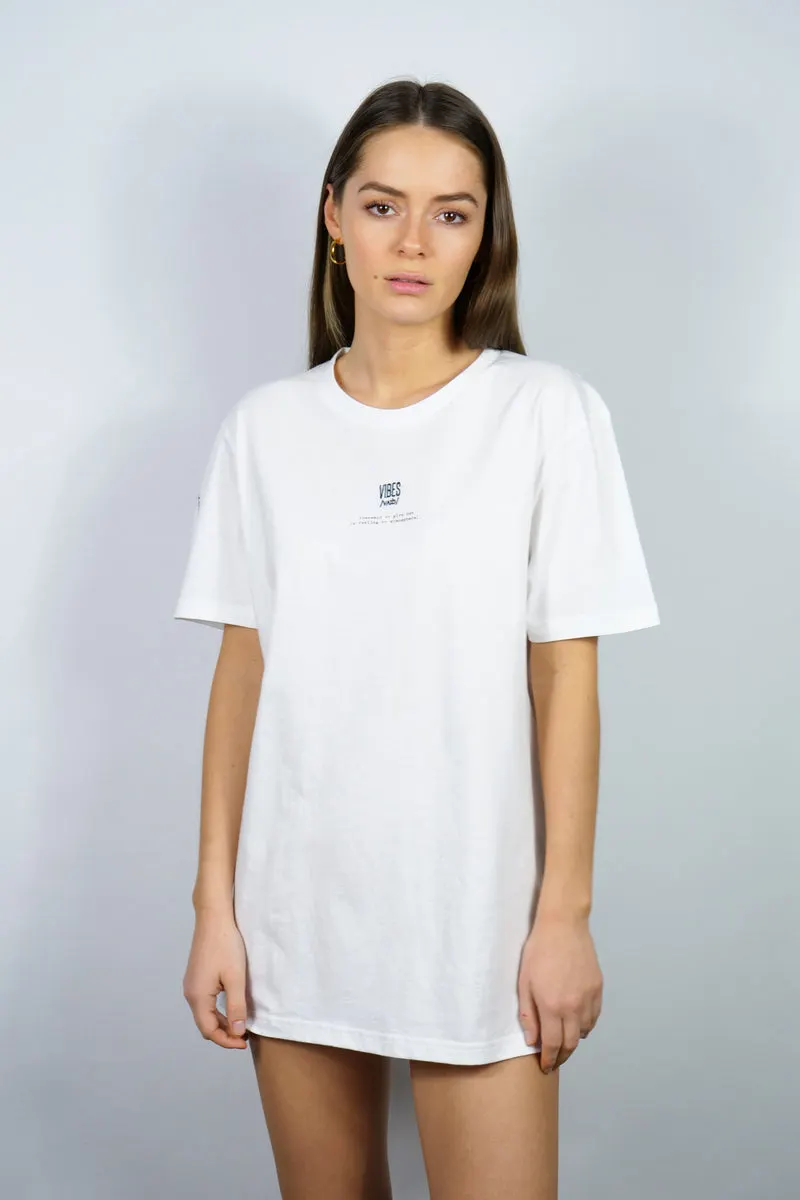 SUPPORT HUMANKIND WHITE CLASSIC TEE