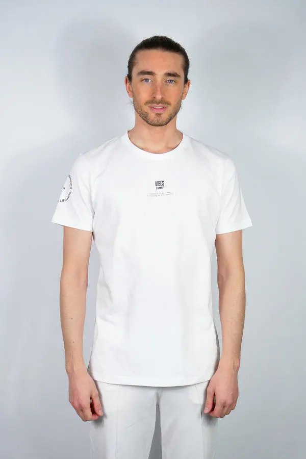 SUPPORT HUMANKIND WHITE CLASSIC TEE