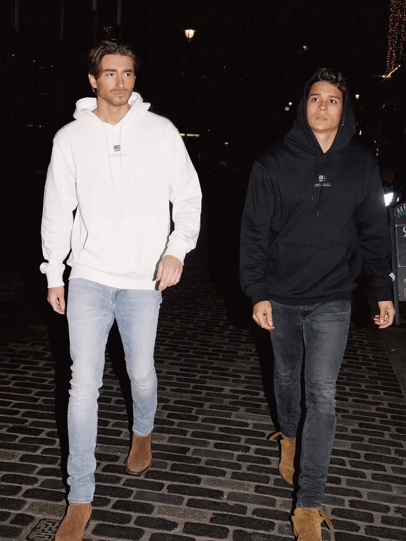 White Classic Hoodie