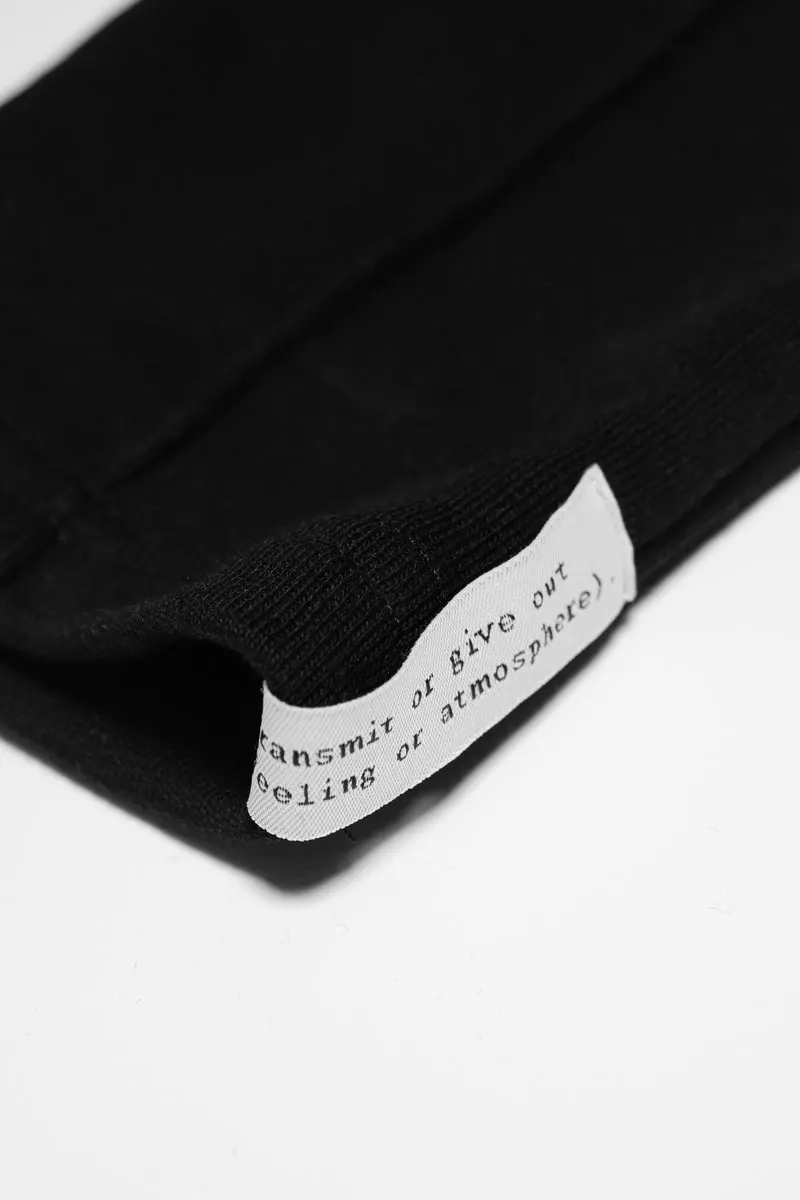 Black Organic Sweatpants