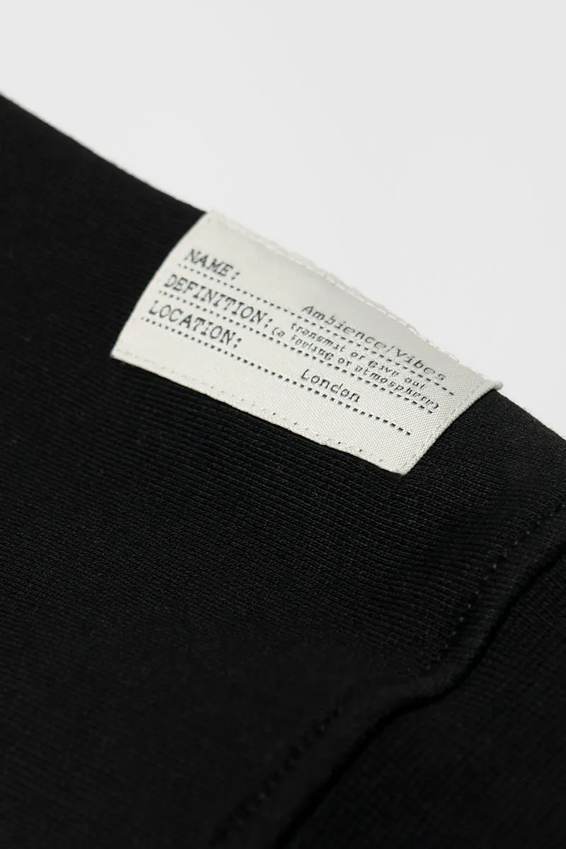 Black Organic Hoodie