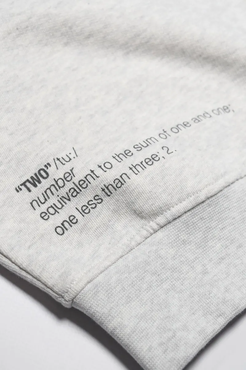 Organic Cropped "Definition" Sweatshirt