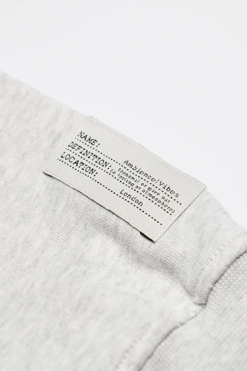 Grey Melange Organic Sweatshirt