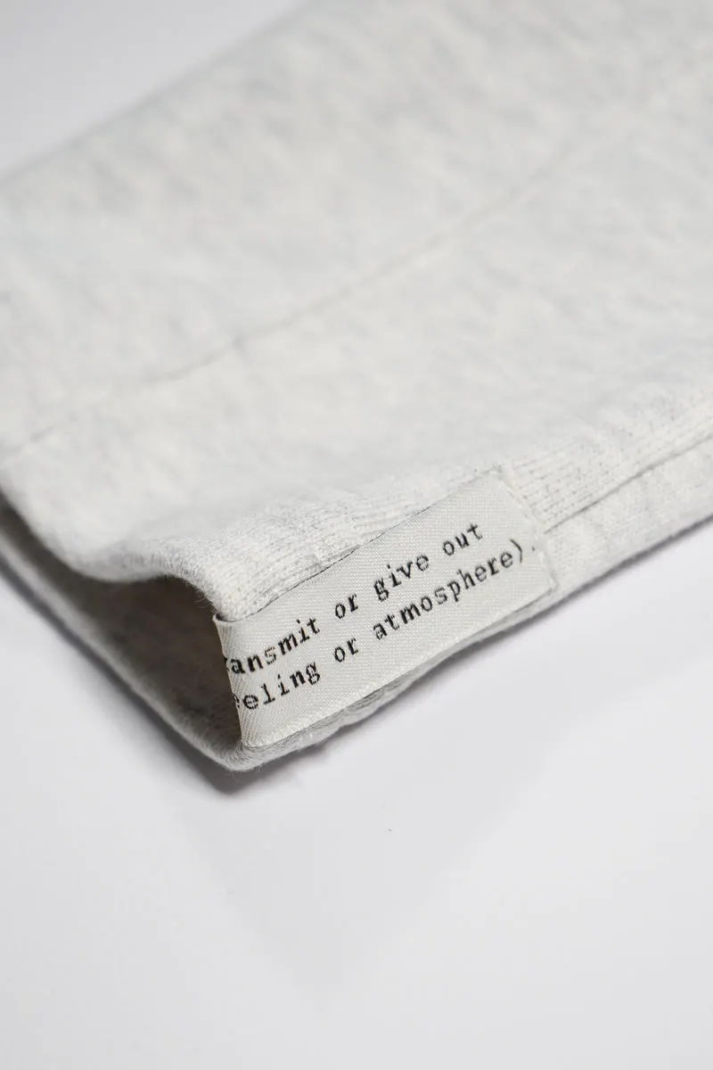 Grey Melange Organic Sweatpants