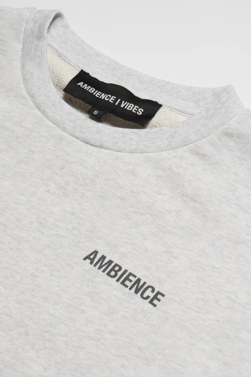 Grey Melange Organic Sweatshirt