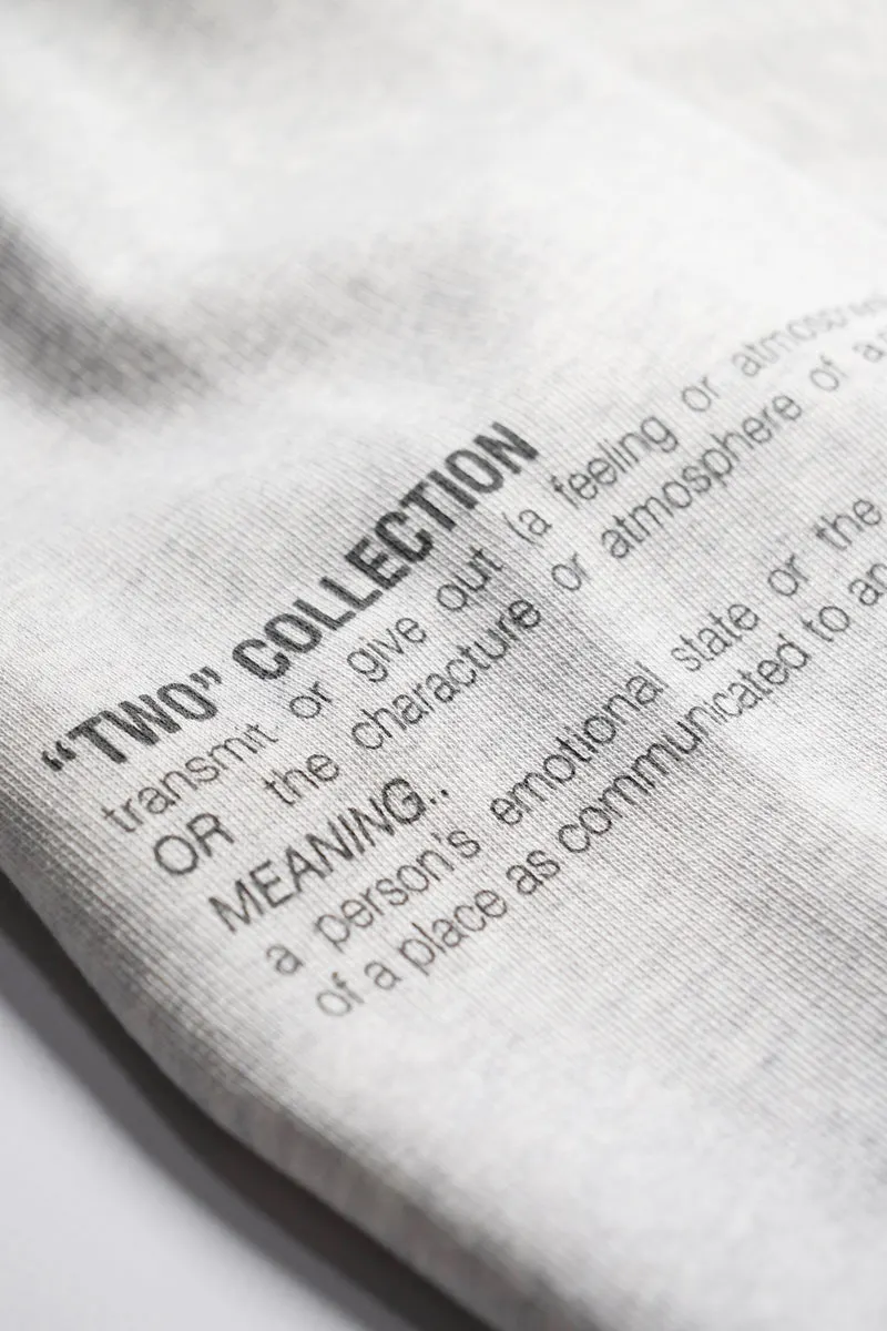 Grey Melange Organic Sweatshirt