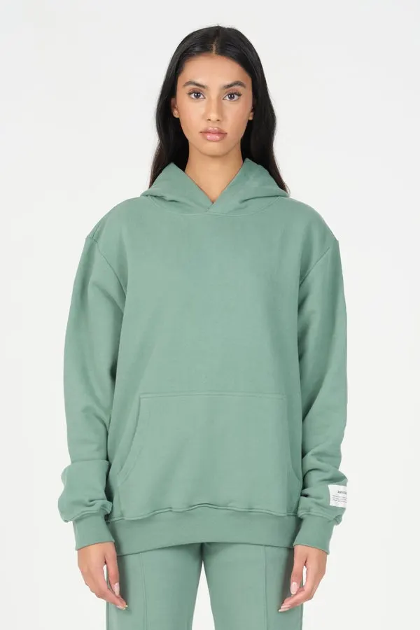 Forest Green Organic Hoodie