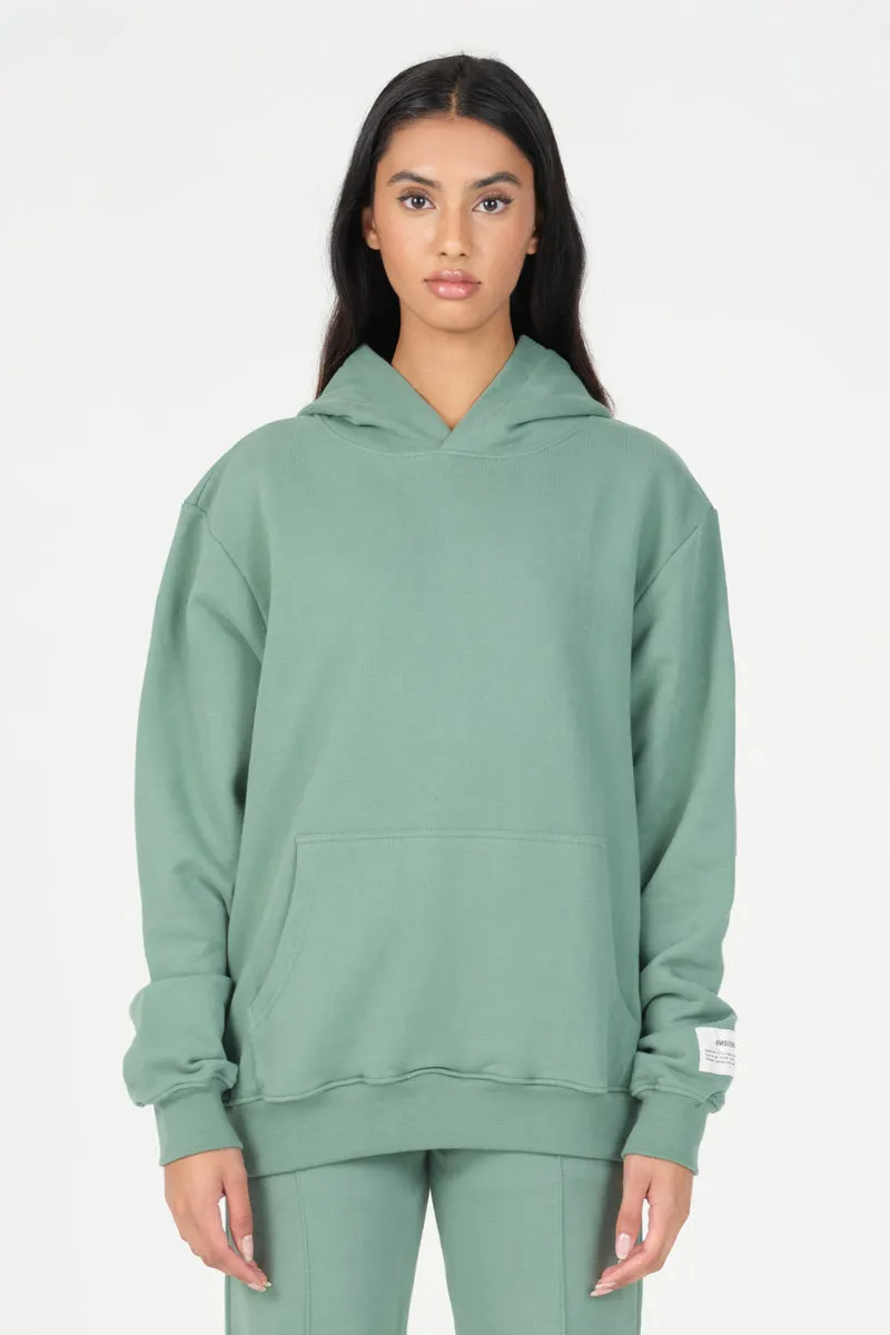 Forest Green Organic Hoodie