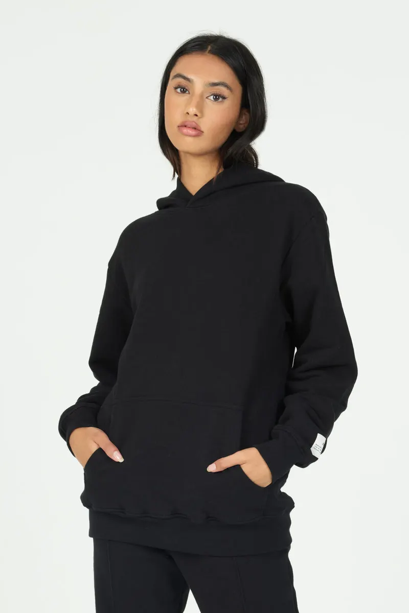 Black Organic Hoodie