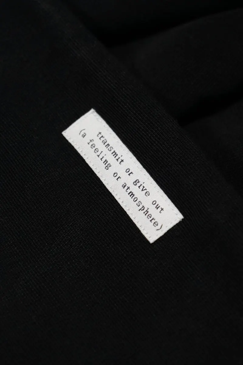Black Organic Hoodie