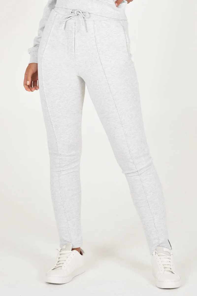 Grey Melange Organic Sweatpants