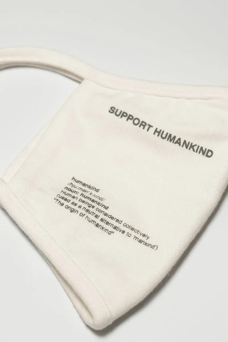 Off-White Organic Cotton Mask