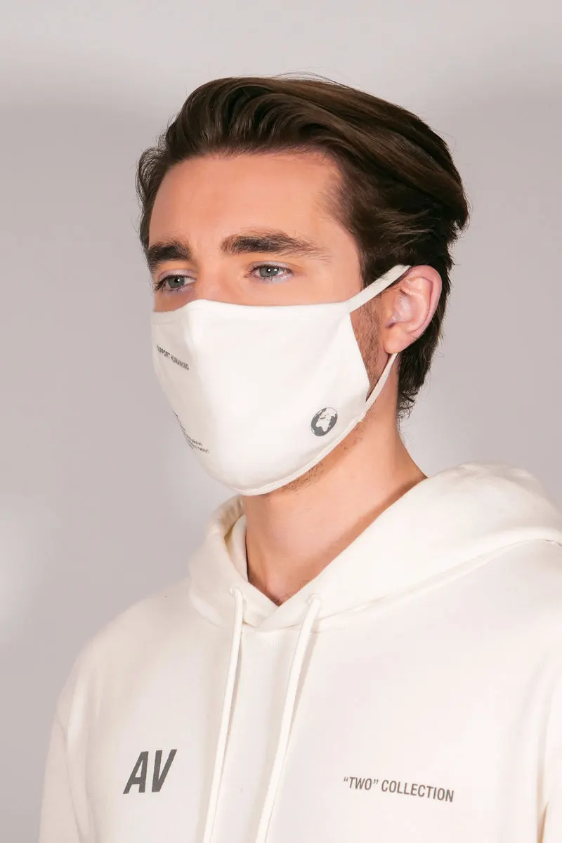Off-White Organic Cotton Mask