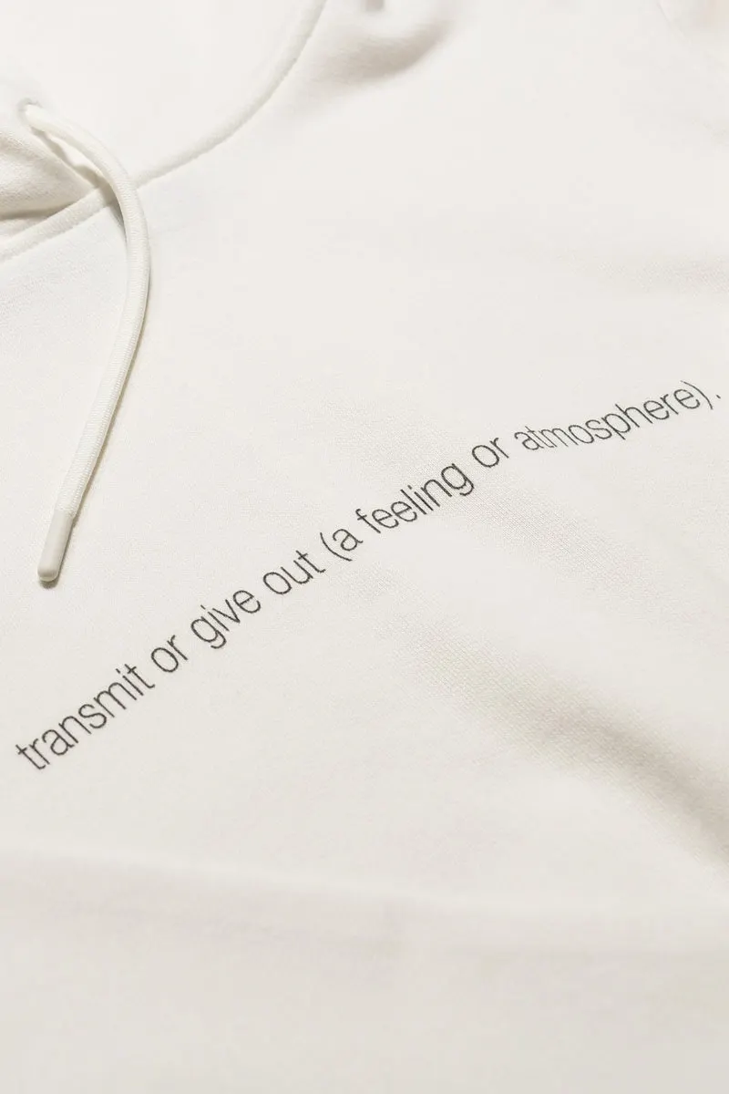 Off-White Organic Cropped Hoodie
