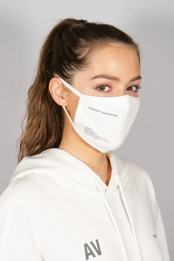 Off-White Organic Cotton Mask